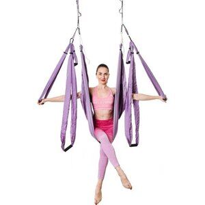 Aerial Yoga Swing Set - Yoga Hammock Hanging Swing - Aerial Sling Inversion Fly